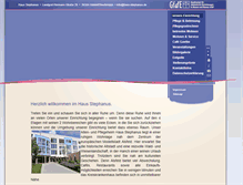Tablet Screenshot of haus-stephanus.de